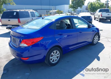 2013 Hyundai Accent Gls from USA, damaged, VIN KMHCT4AE5DU485073